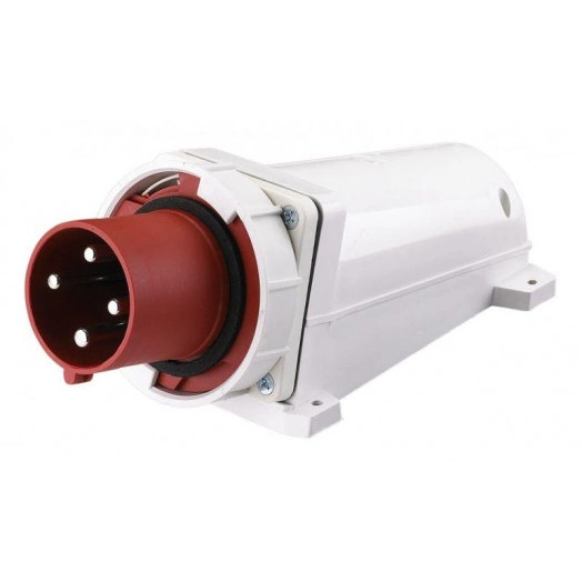 Вилка стационарная 534 63А 3P+PE 380В IP67 ВС-102 SchE 26025DEK