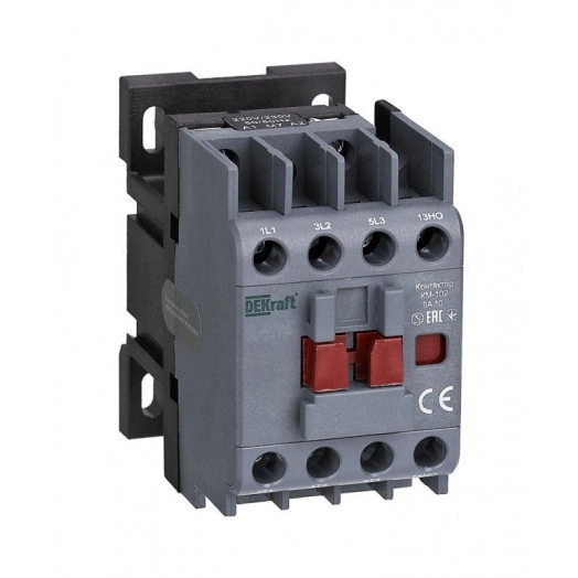 Контактор КМ-102 9А 110В AC3 AC4 1НО SchE 22071DEK