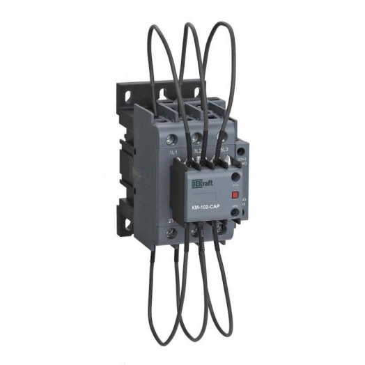 Контактор конденсаторый 60кВАр 380/400В AC6b 1НО2НЗ КМ-102-CAP SchE 22468DEK