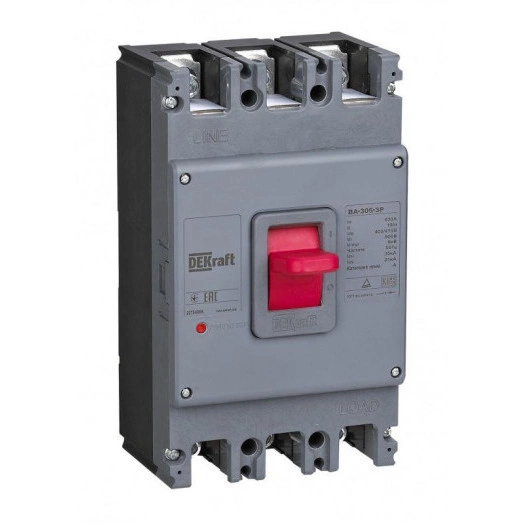 Выключатель автоматический 3п 630А 35кА ВА-305 SchE 22764DEK