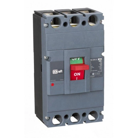 Выключатель автоматический 3п 400А диапазон уставок 320...400А 70кА ВА-334 SchE 21140DEK