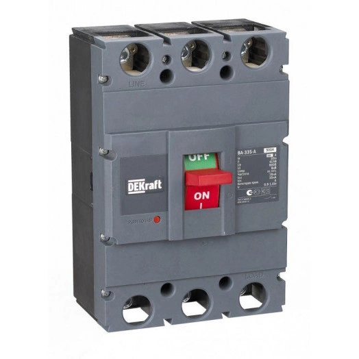 Выключатель автоматический 3п 500А диапазон уставок 400...500А 70кА ВА-335 SchE 21141DEK