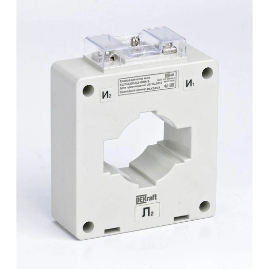 Трансформатор тока ТШП-0.66 0.5 750/5 10В.А D80мм SchE 50146DEK