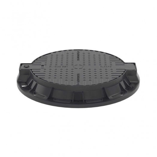 Люк чугунный тяжелый тип С250 по ГОСТ 3634-2019 с запорным устройствоми уплотняющей прокладкой DKC 600250C