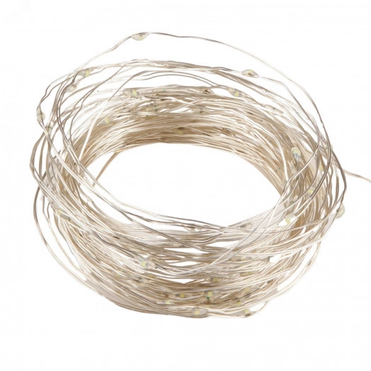 Гирлянда светодиодная 10м 100 светодиодов RGB свет Пульт ДУ (в/к) Провод прозрачный ULD-S1000-100/DTA/RC RGB IP44