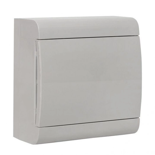Щит ЩРН-П-8 IP41 бел. дверца (пром. упак.) Basic EKF pb-n-8w-bas