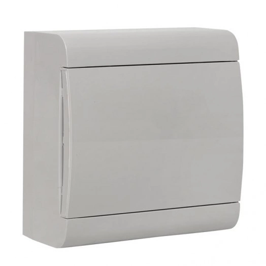 Щит ЩРН-П-8 IP41 бел. дверца (пром. упак.) Basic EKF pb-n-8w-bas