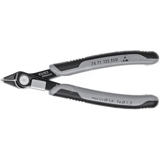 ElecTronic Super KNips ESD вороненые 125 mm KN-7871125ESD