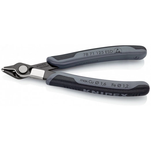 ElecTronic Super KNips ESD вороненые 125 mm KN-7871125ESD