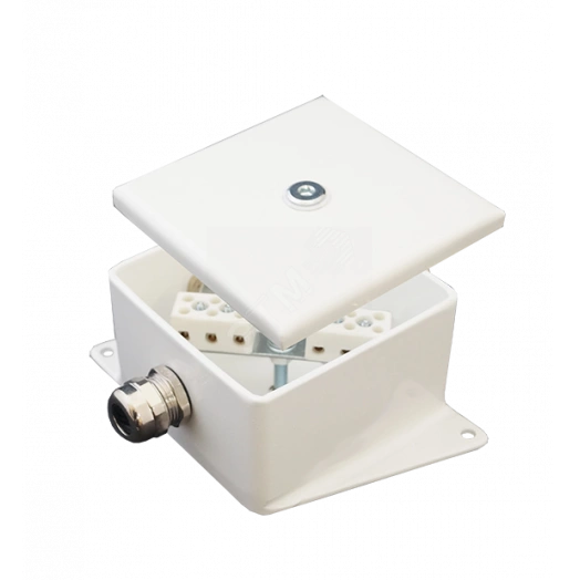 Коробка монтажная огнестойкая КМ-О (4к)-IP66-100х100 два ввода BC