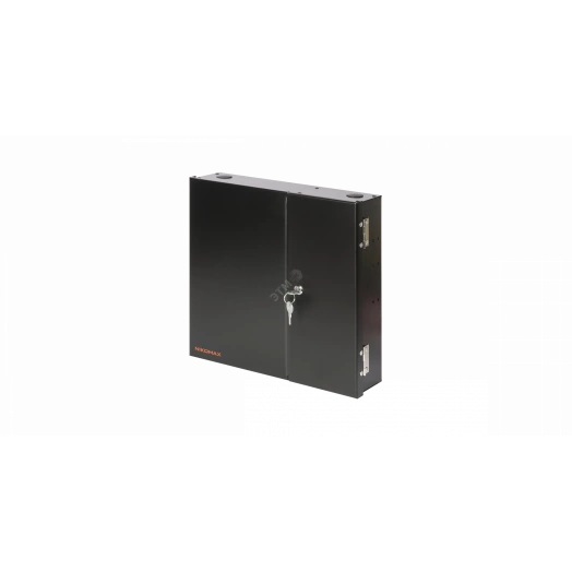 Кросс оптический настенный, до 48 SC/LC или 24 FC/ST портов, черн