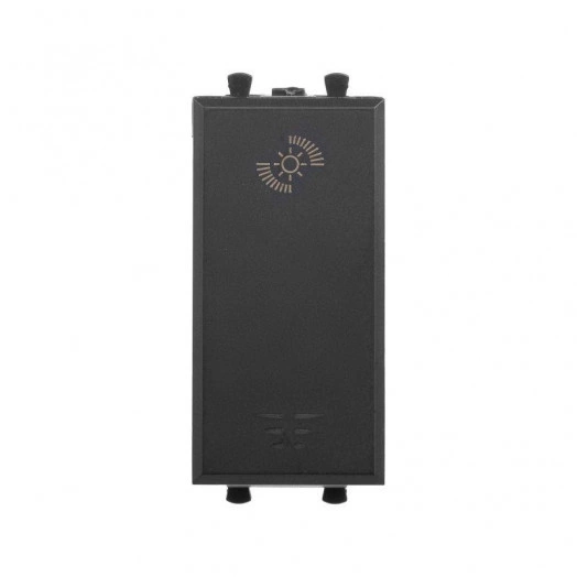 Диммер кнопочный модульный 1мод. для LED ламп Avanti "Черный матовый" DKC 4412341