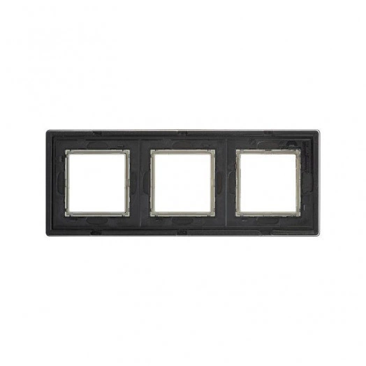 Рамка 6мод. Avanti алюм. черн. DKC 4402836
