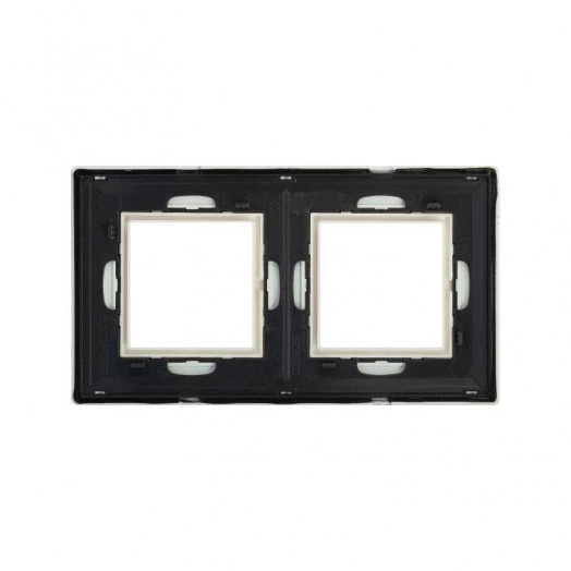 Рамка 4мод. Avanti металл бел. DKC 4400854