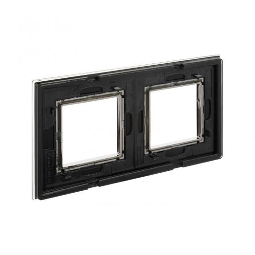 Рамка 4мод. Avanti стекло черн. DKC 4402824