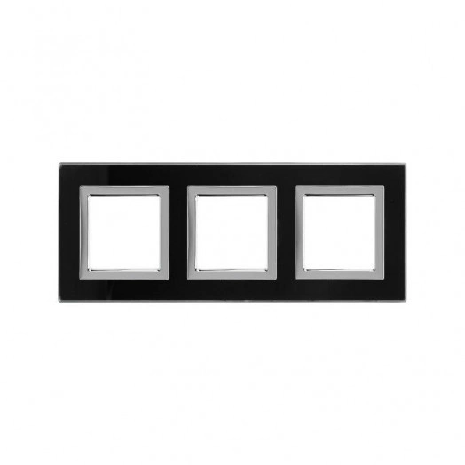 Рамка 6мод. Avanti стекло черн. DKC 4402826