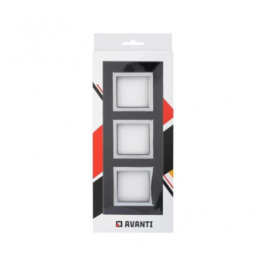 Рамка 6мод. Avanti стекло черн. DKC 4402826