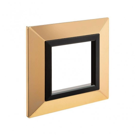 Рамка 2мод. Avanti металл зол. DKC 4408852