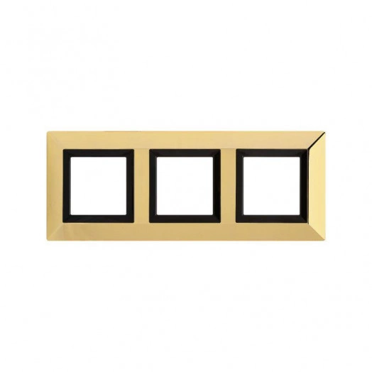 Рамка 6мод. Avanti металл зол. DKC 4408856