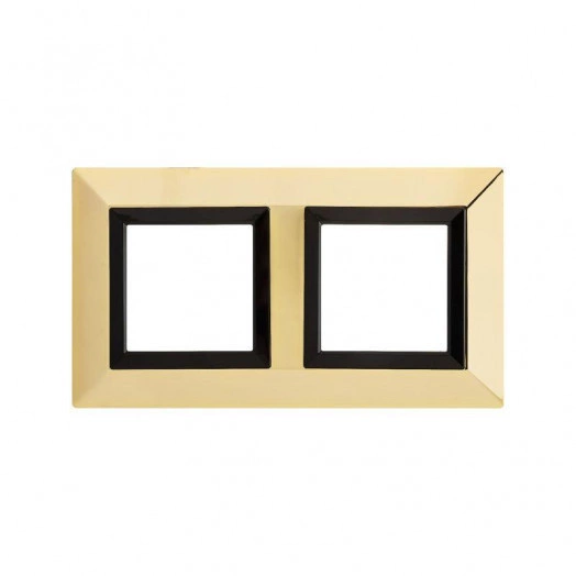 Рамка 4мод. Avanti металл зол. DKC 4408854
