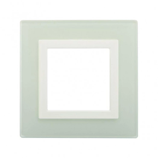 Рамка 2мод. Avanti натуральное стекло светло зел. DKC 4406822