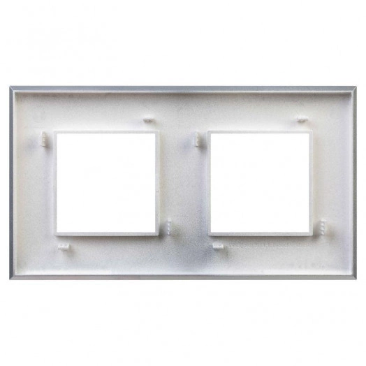 Рамка 4мод. ARTLEBEDEV Avanti "Закаленная сталь" DKC 4404904