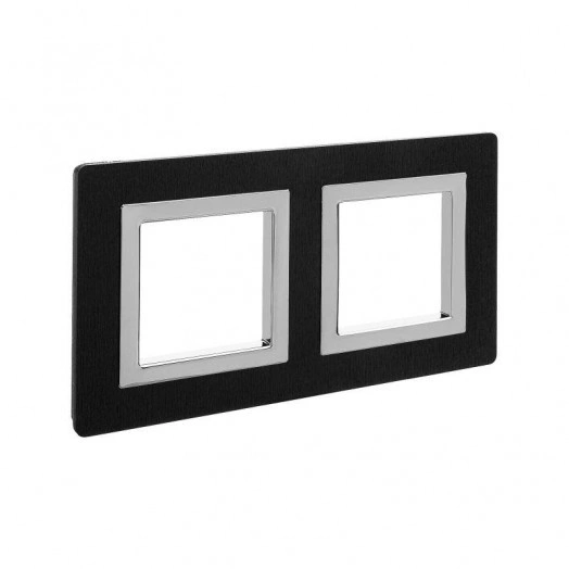 Рамка 4мод. Avanti алюм. черн. DKC 4402834