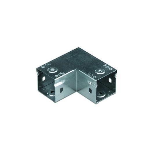 Угол для лотка горизонтальный неперфорир. 90град. 50х50 цинк-ламель DKC 39000ZL