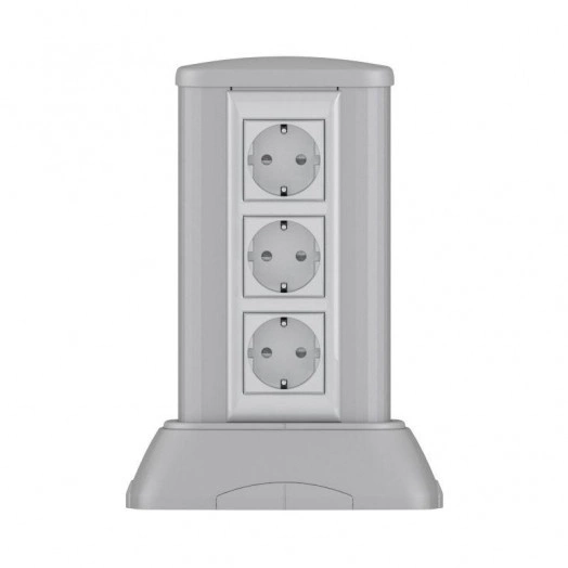 Мини-колонна 0.25м алюм. сер. метал. RAL 9006 DKC 19524