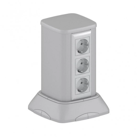 Мини-колонна 0.25м алюм. сер. метал. RAL 9006 DKC 19524