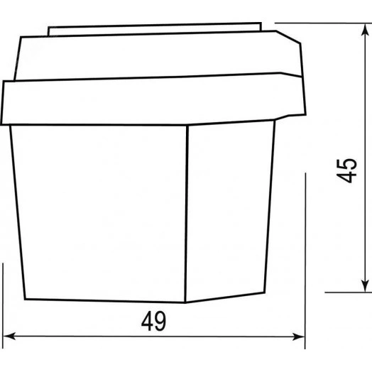 Фотореле 1300w 360 гр. IP44 белый/синий