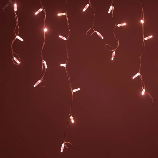 Гирлянда светодиодная декоративная ARD-EDGE-CLASSIC-2400x600-CLEAR-88LED-STD Rose Gold (230V, 6W) (ARDCL, IP65)