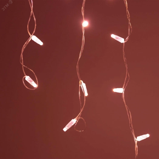 Гирлянда светодиодная декоративная ARD-EDGE-CLASSIC-2400x600-CLEAR-88LED-STD Rose Gold (230V, 6W) (ARDCL, IP65)