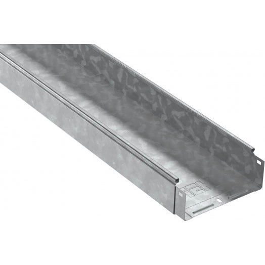 Лоток неперфорированный 80х150х3000мм горячеоцинкованный
