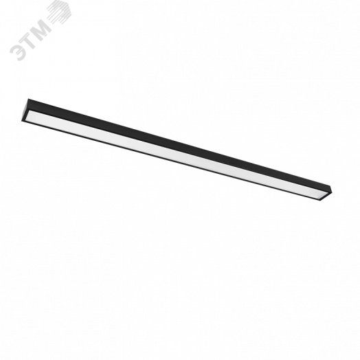 Светильник светодиодный ДПО-24вт 4000K 1950Лм IP40 черный