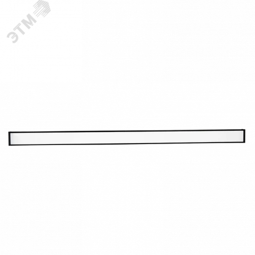 Светильник светодиодный ДПО-24вт 4000K 1950Лм IP40 черный