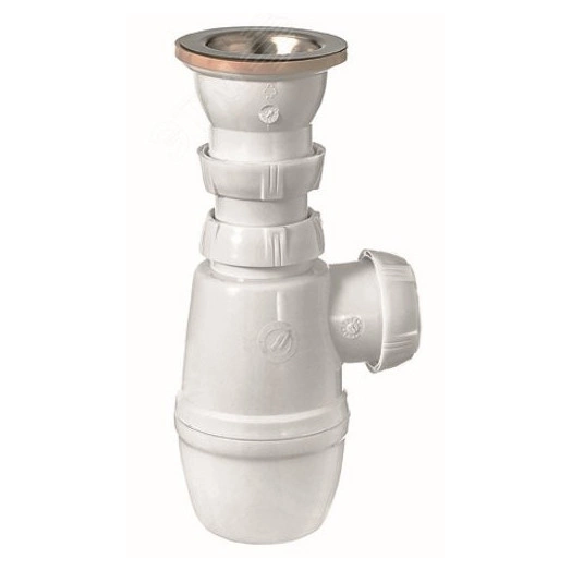 Сифон МИНОР для мойки с выпуском 1'1/2 х 40 мм