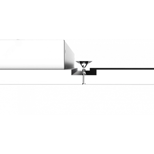 Светильник светодиодный ДВО-35Вт 4000К V-Clip 070 DALI рас-ль призма