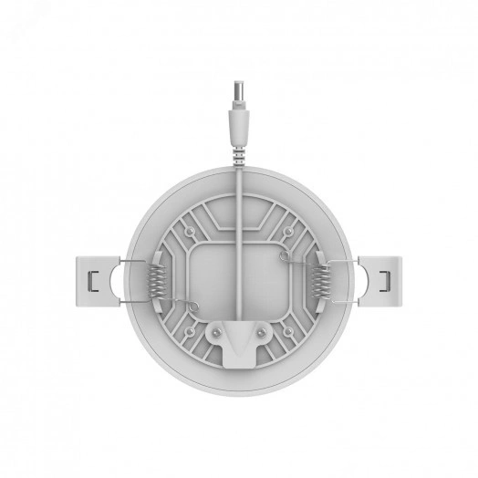 Светильник светодиодный ДВО 9 Вт 4000К 900 лм 85-265В IP20 D90х27мм монт d71мм Пластик безрамочный Frameless Gauss