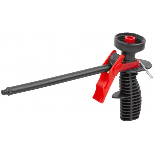 Пистолет для монтажной пены, пластиковый корпус, пластиковая трубка