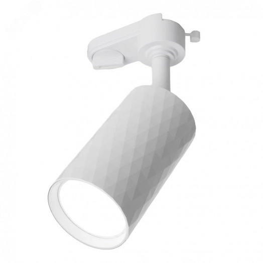 Светильник трековый на шинопровод ДПО GU10 без лампы белый