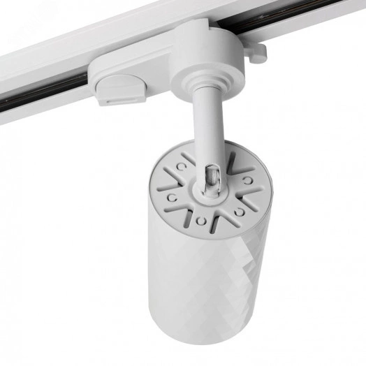 Светильник трековый на шинопровод ДПО GU10 без лампы белый