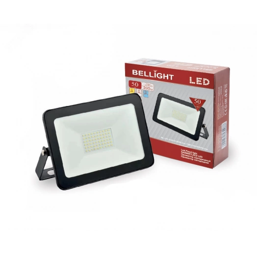 Прожектор светодиодный BL-LFL-2-30-12/24/36 slim/СДО 2-30-12/24/36 slim, 6500К, 2400 Lm, IP65