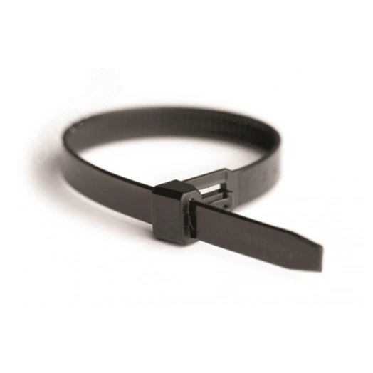 Хомут 250х7.5мм многоразовый белый (100шт)