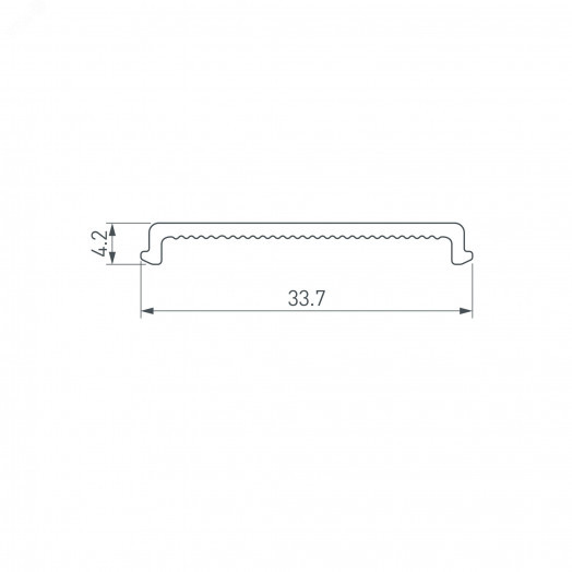 Экран ARH-POWER-W35(F)-2000 Clear-PM (ARL, Пластик)