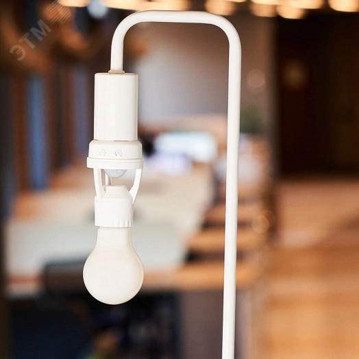 Датчик движения в патрон E27 ДДП01 360град 60Вт 3-2000Лк 6м 10-300сек