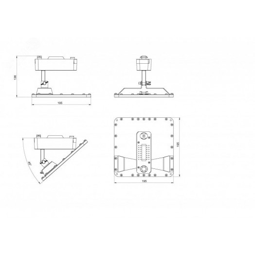 Diora Quadro Track 30/4300 Д 3K White