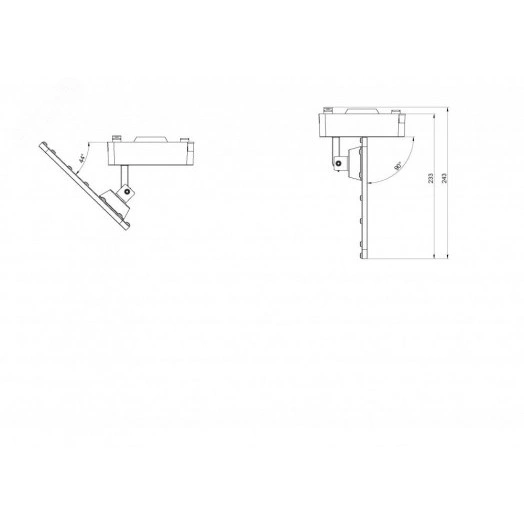 Diora Quadro Track 30/4300 Д 3K White