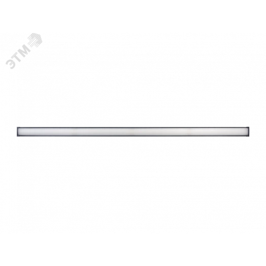 Светильник ДПО-50Вт Diora Box SE 50/5000 opal 3K Black clip А-1500