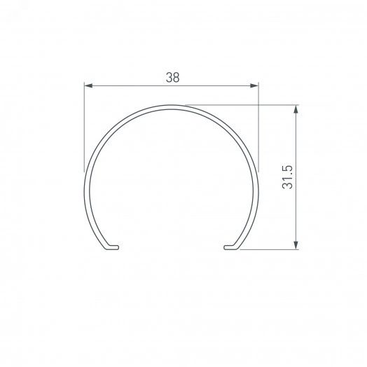 Экран ARH-POWER-W154-2000 OPAL (, Пластик)